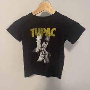 Toddler Kids Tupac T-Shirt - Black 5T